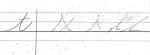 cursive t